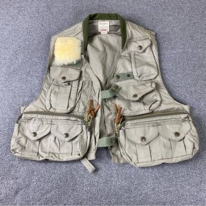 FILSON Fly Fishing Guide Vest Size Men’s XS Women’s Size Small-Medium